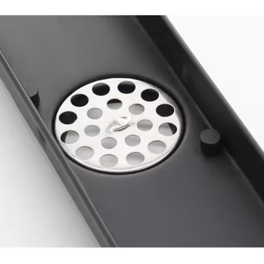 Receptáculo lineal Negro Mate revestible 70 cm DMC Receptáculo Lineal Negro Mate Revestible 70 Cm Dmc