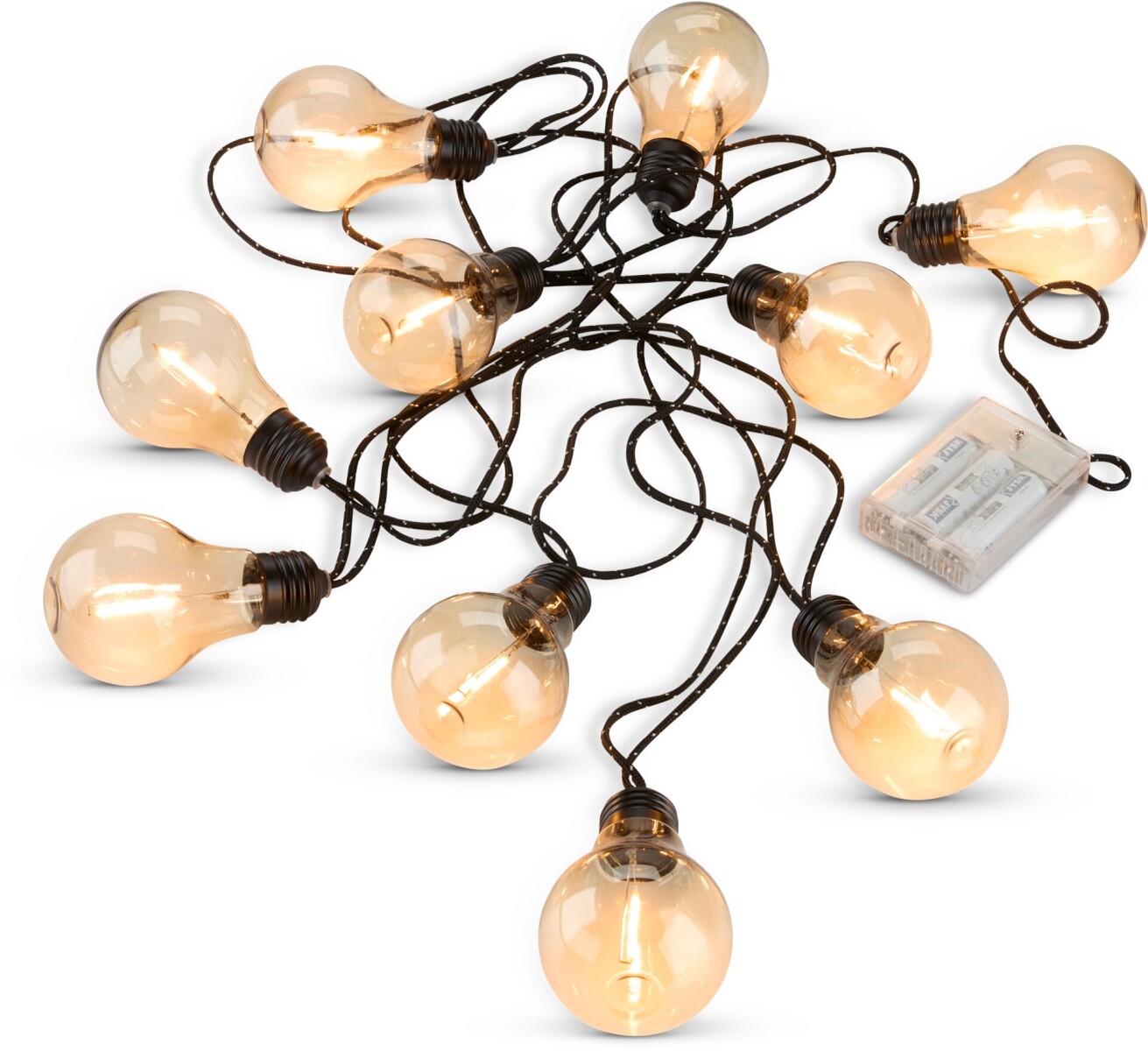 Guirnalda luces ASHEIM L480cm temporizad 