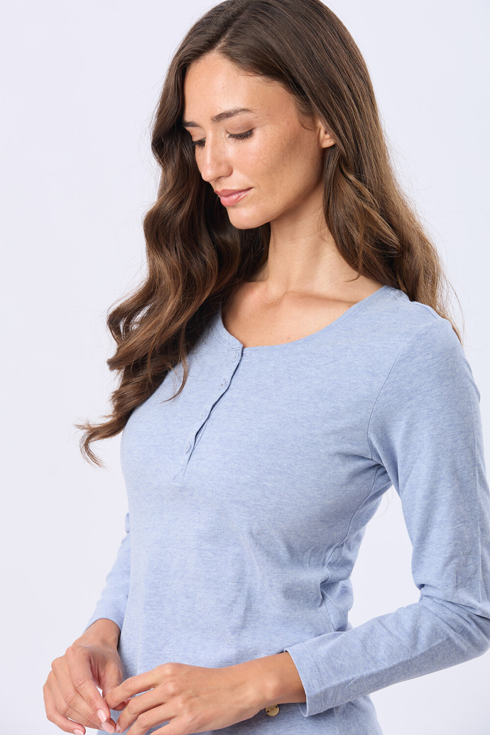 REMERA LISA DE ALGODÓN Denim