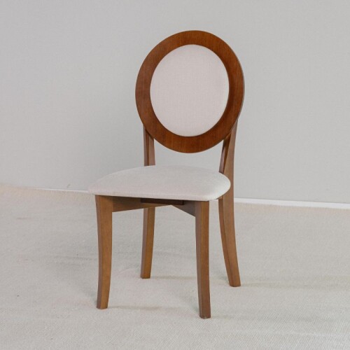 Silla Medallón Natural / crudo