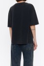 CAMISETA OVERSIZE LOGO Negro