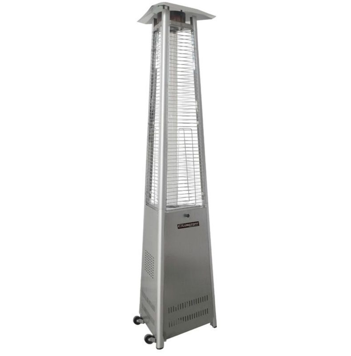 CALEFACTOR DE EXTERIOR GAS GARRAFA PIRAMIDE INOXIDABLE 11.180CAL 945g/h 