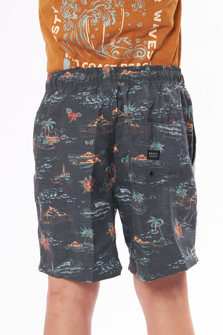 SHORT GARROS TEEN S23 RUSTY Gris Oscuro