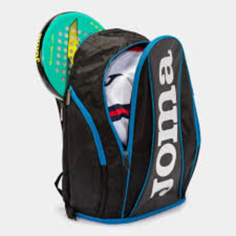 MOCHILA OPEN NEGRO AZUL NEGRO