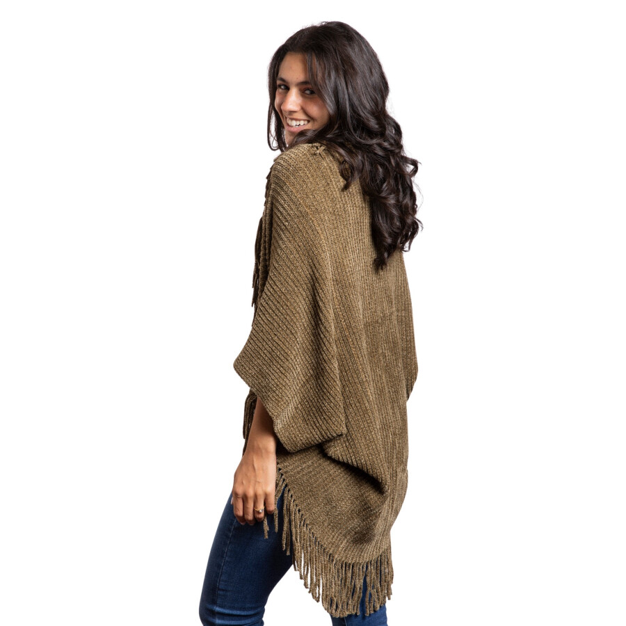 CHERRY RUANA OLIVE