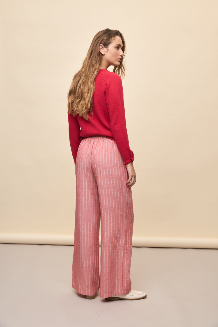 PANTALÓN CIPRES STRIPED Rojo