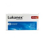 LUKANEX 10 MG. CJ X 40 COMP. REC. única