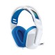 Auriculares Logitech Gaming 981-001017 G335 Blanco con azul Auriculares Logitech Gaming 981-001017 G335 Blanco con azul