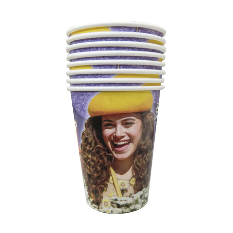 Cotillón Vaso Descartable x 8 Margarita U