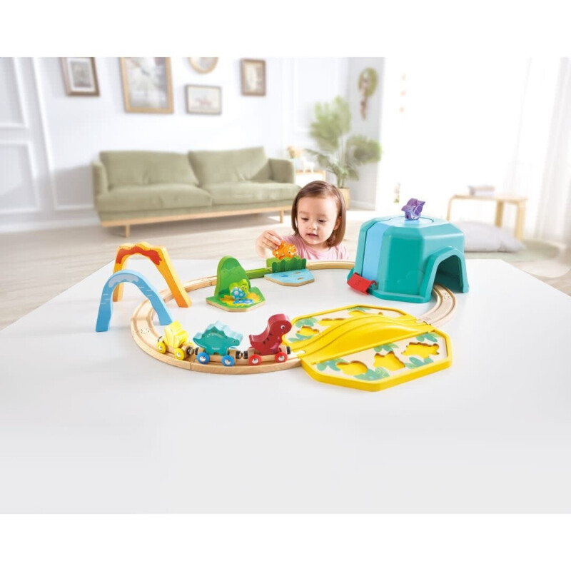 Juego de cubos de tren de dinosaurios Juego de cubos de tren de dinosaurios