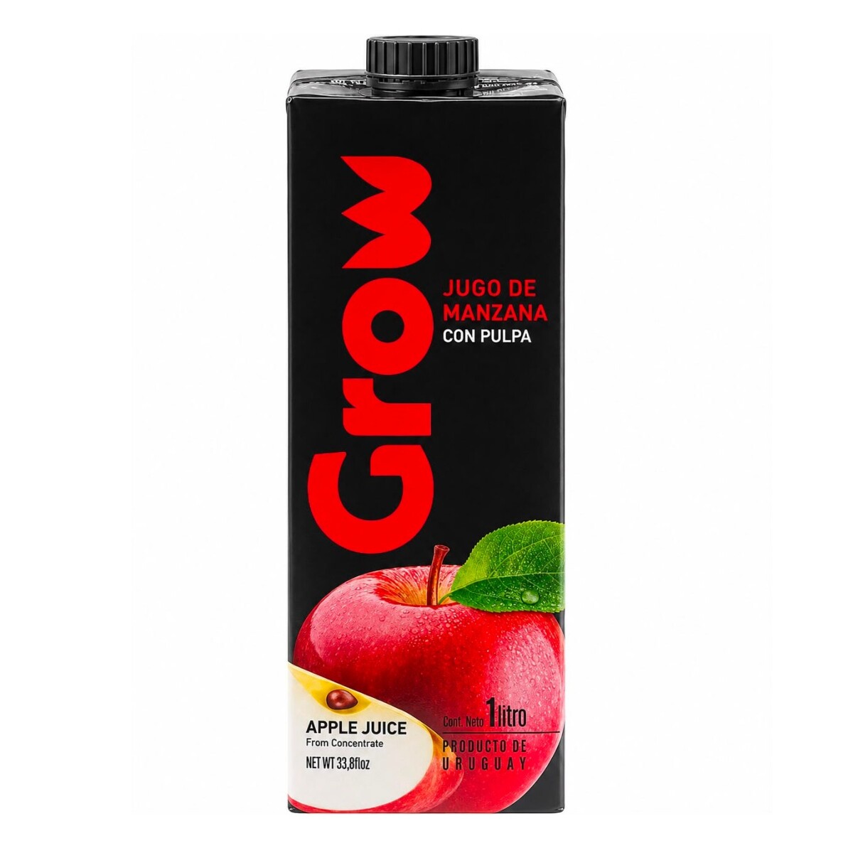 JUGO DE MANZANA GROW 1L 