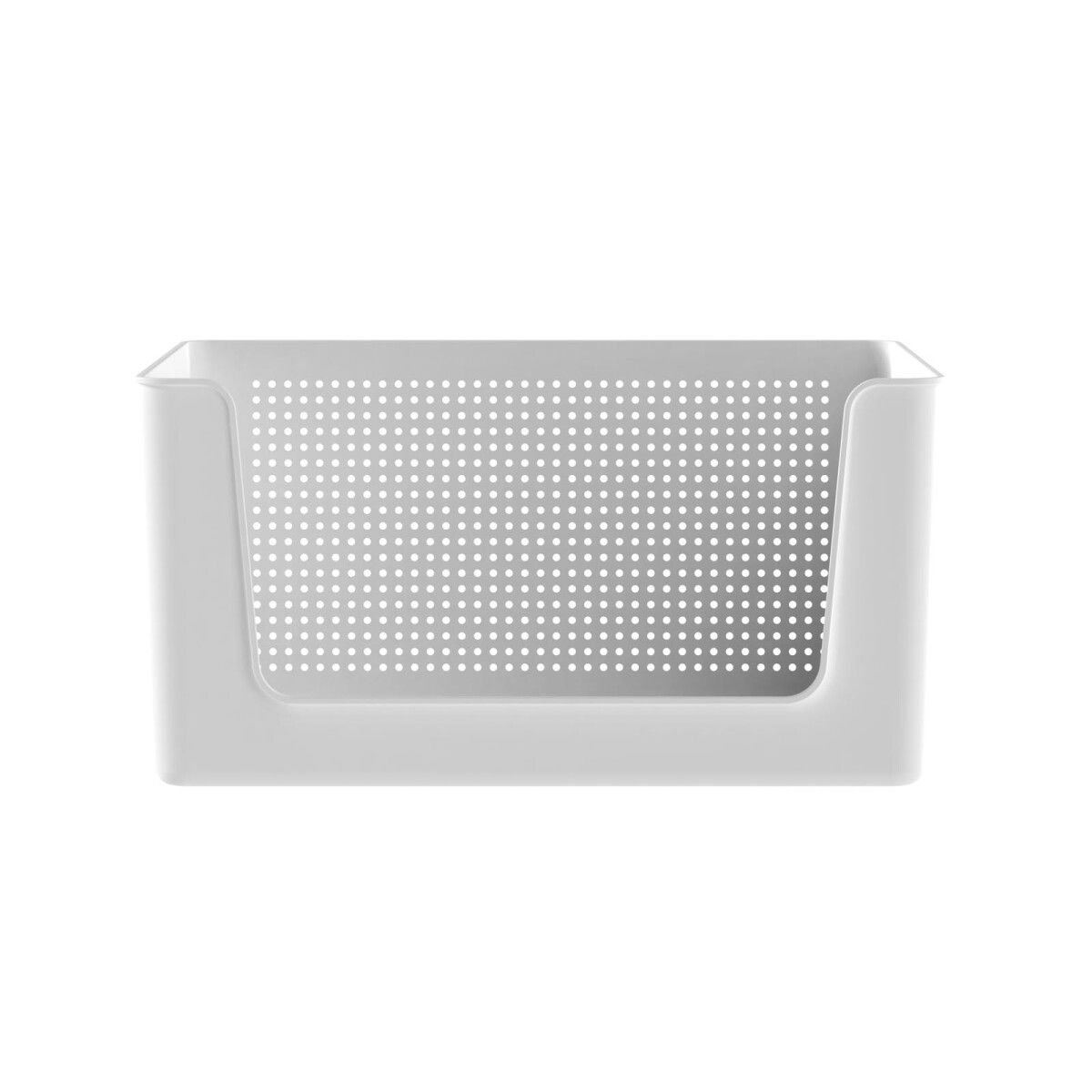 CESTA ORG C/APERTURA - POLIPROPILENO BLANCO FLOW 