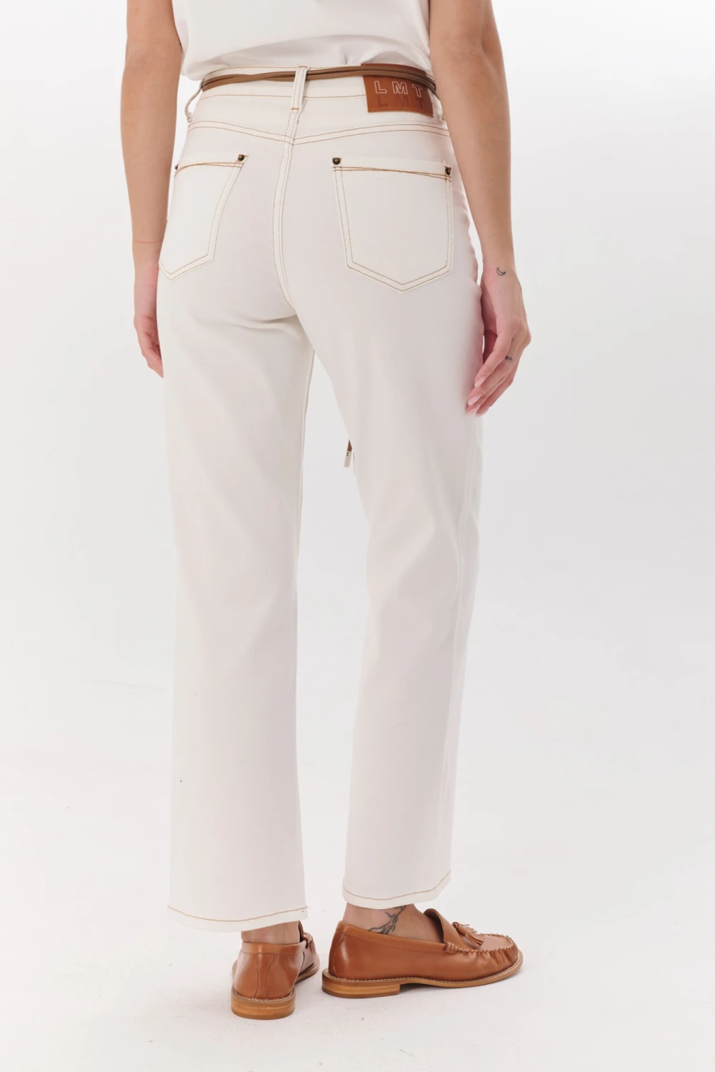 PANTALON NASH blanco 6