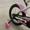 Bicicleta Urbana Infantil Rodada 16 Con Rueditas y canasto Rosa