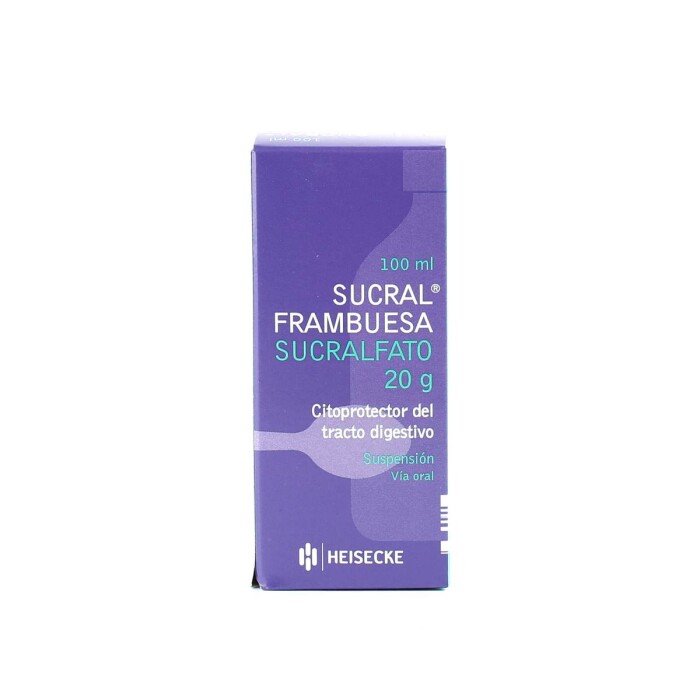 SUCRAL SUSP.X 100 ML.(FRAMBUESA) FRASCO única