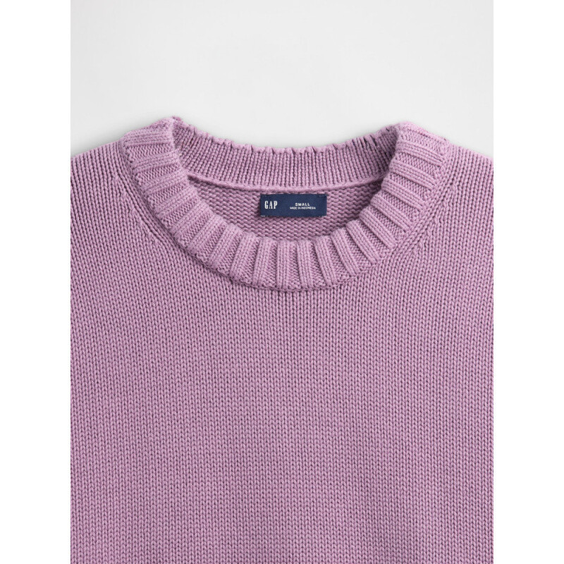 COTTON OS BF CREW PO AMETHYST