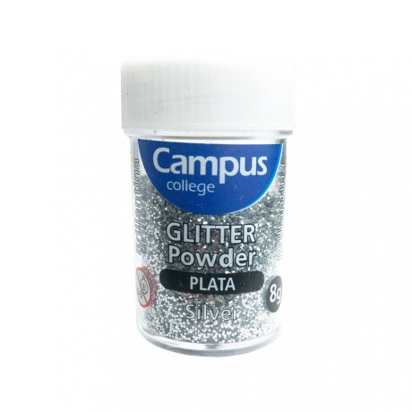 Brillantina Campus 8 grs Plata