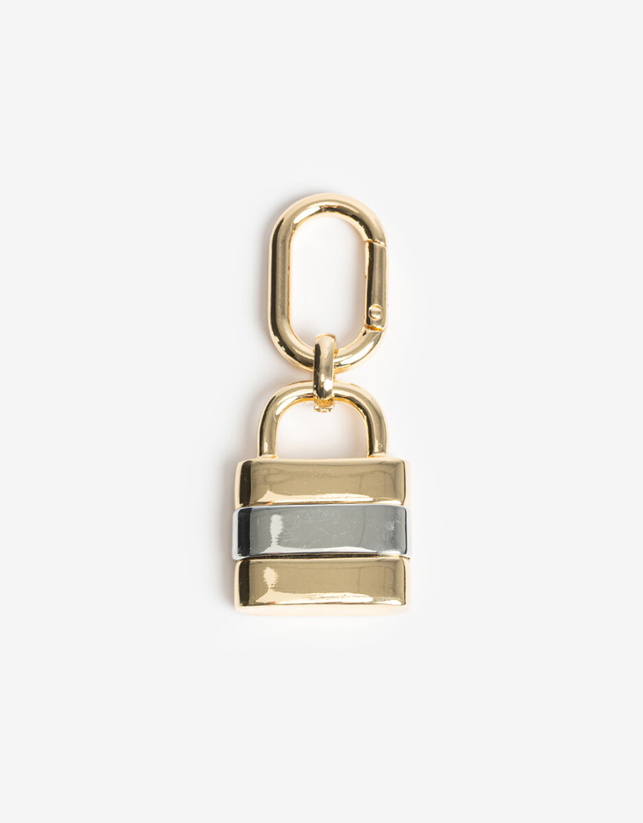 Llavero Y Bag Charm De Candado 