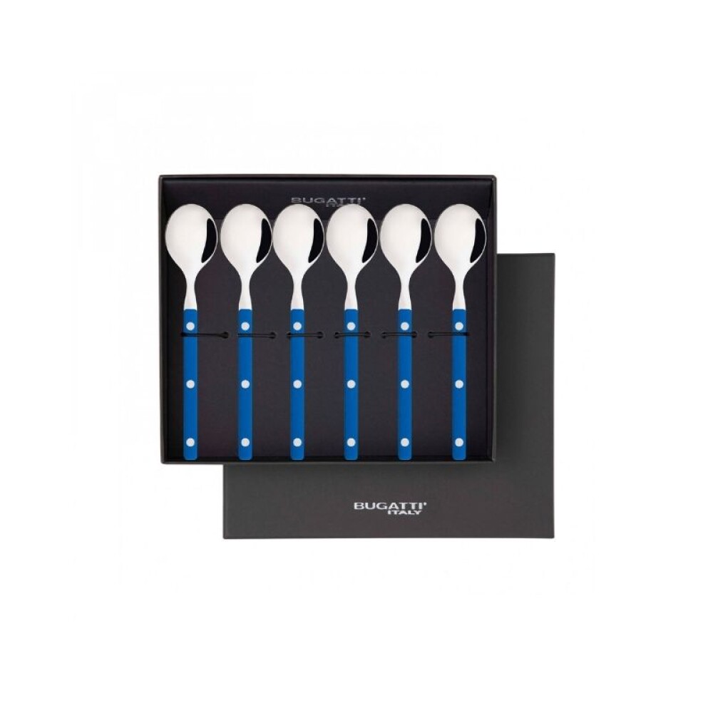 BUGATTI ALLEGRA 6PZ CUCHARA CAFÉ GIFT BOX AZUL BUGATTI ALLEGRA 6PZ CUCHARA CAFÉ GIFT BOX AZUL