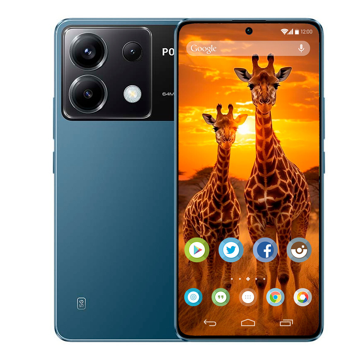 Xiaomi Poco X6 12/256 Gb 5g - CEL XIAOMI POCO X6 12/256 5G AZUL 