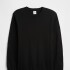 V-FA25 SOLID CORE CREW TRUE BLACK