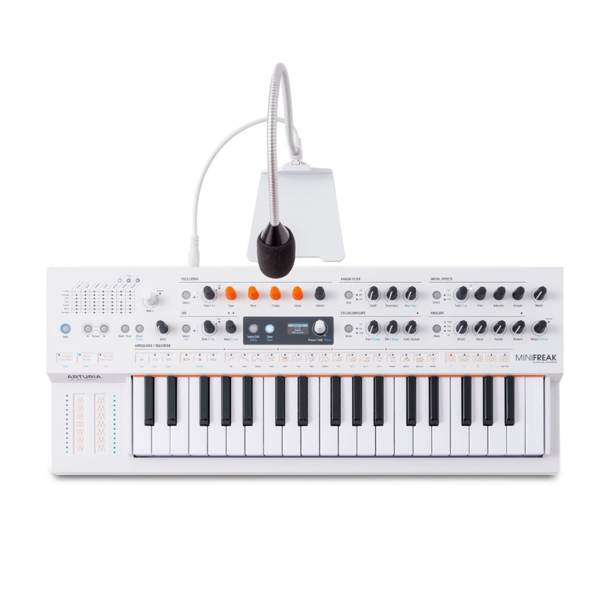 Sintetizador Arturia Minifreak Vocoder Edition 37 Teclas White 