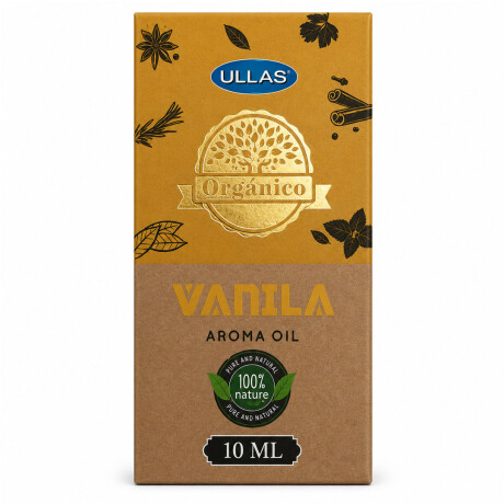 Aceite esencial orgánico ULLAS Vainilla 10ml Aceite esencial orgánico ULLAS Vainilla 10ml