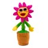 Girasol Interactivo que Baila, Canta, Graba y Repite Voz Rosa
