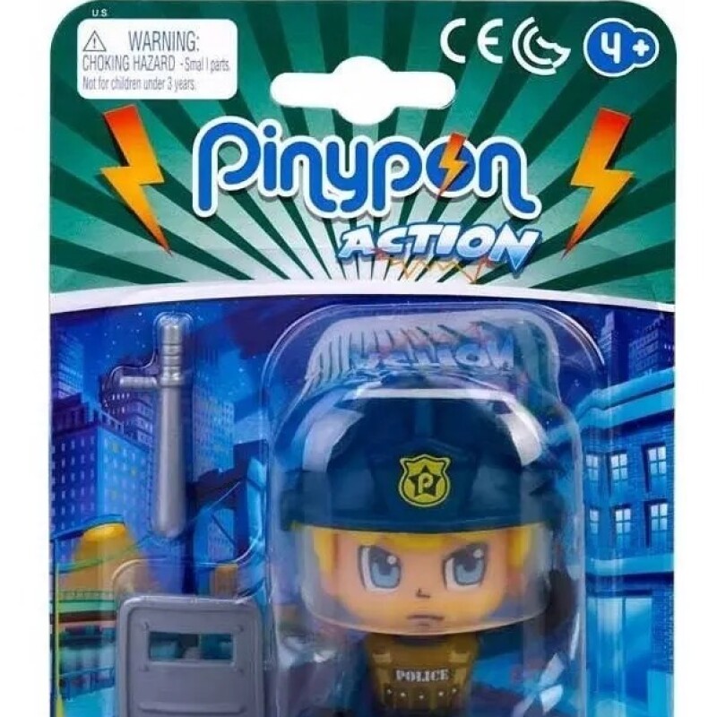 Muñeco Pinypon Action Policía Muñeco Pinypon Action Policía