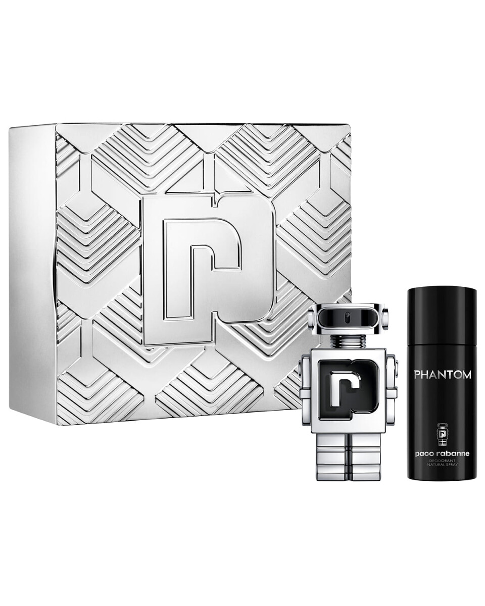 Set perfume Paco Rabanne Phantom 100ml + desodorante 150ml Original 