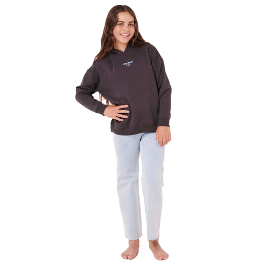 Canguro Rip Curl Paradise Club Hood Niño - Negro Canguro Rip Curl Paradise Club Hood Niño - Negro