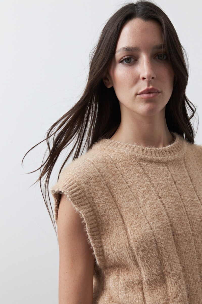 CHALECO HUANUCO Beige