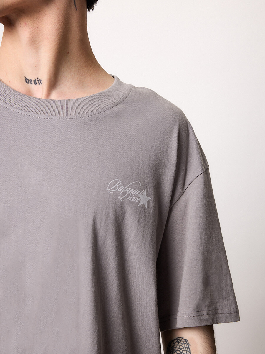 T-SHIRT M/C ODIT DIXIE Gris