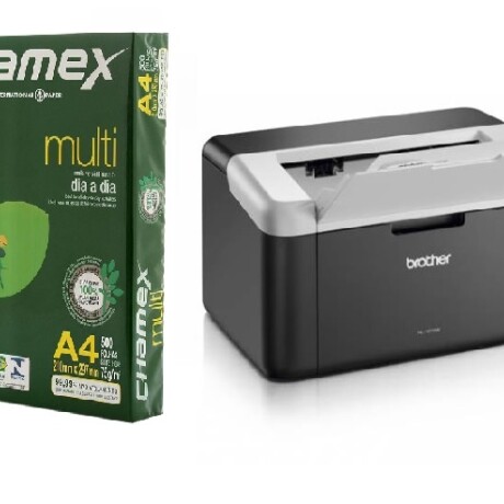Impresora Brother Laser HL-1212W + Resma A4 001