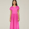 Vestido Arnalt Fucsia Oscuro