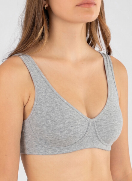 Soutien con aro c siena Gris melange