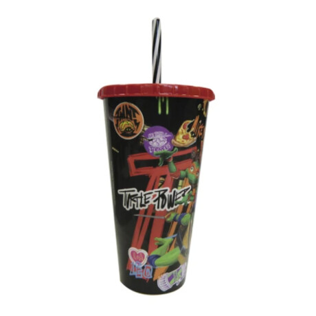 Vaso de plástico Tortugas Ninja TMNT Vaso de plástico Tortugas Ninja TMNT