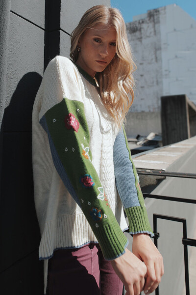 Sweater Camelia Verde