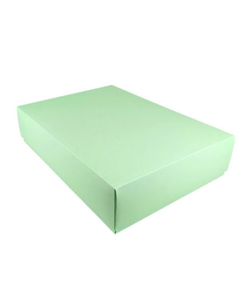 Caja eco 08 - 20x30x9 cm. VERDE AGUA