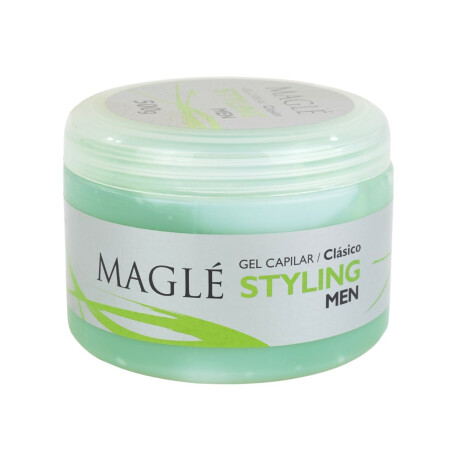 FIJADOR GEL CAPILAR MAGLE STY MEN POTE 500 G CLASICO VERDE FIJADOR GEL CAPILAR MAGLE STY MEN POTE 500 G CLASICO VERDE