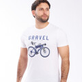 T-SHIRT GRAVEL425 Blanco