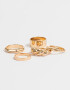 Sets Anillos De metal Set De Anillos Essential - Dorado