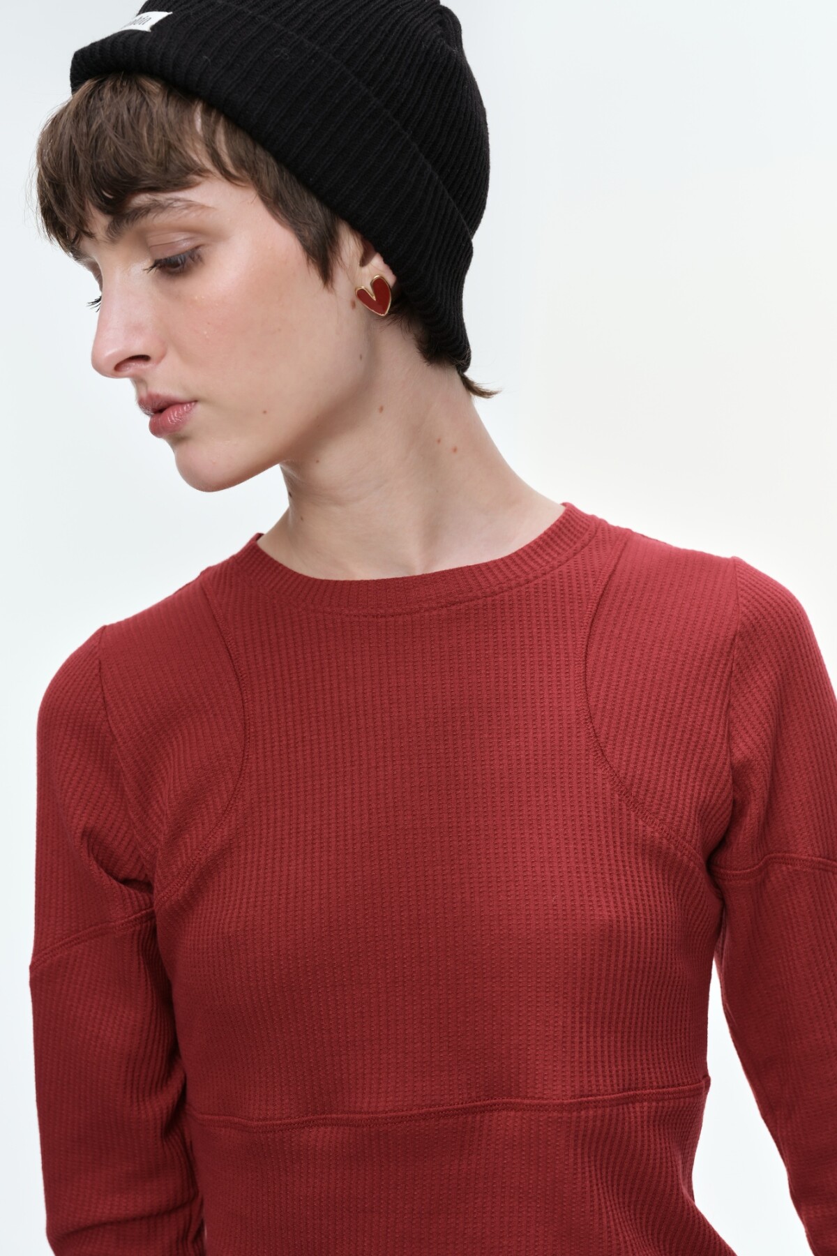 Remera Phoebe Burdeos