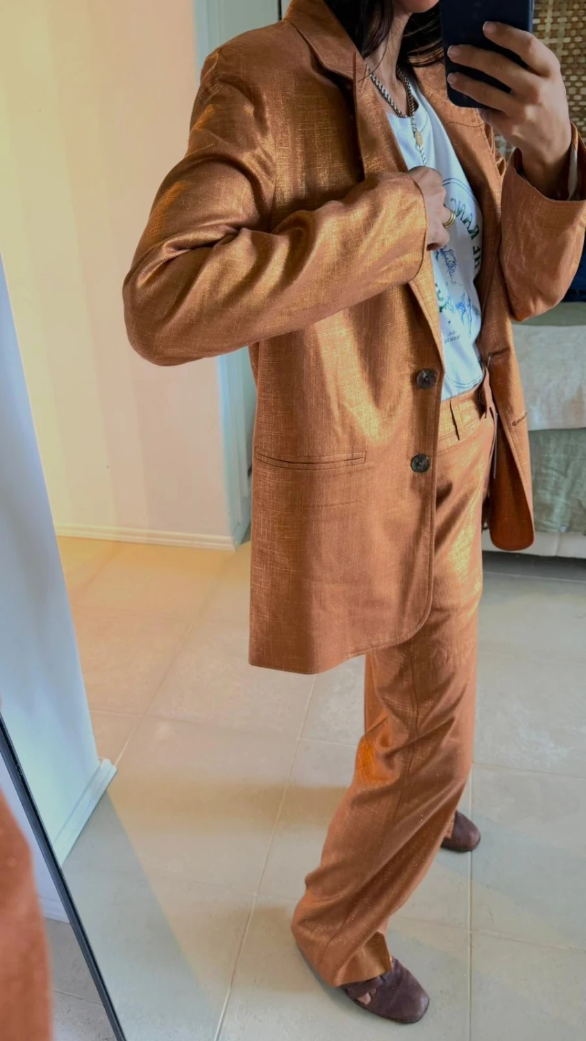 Blazer Sastre Lurex