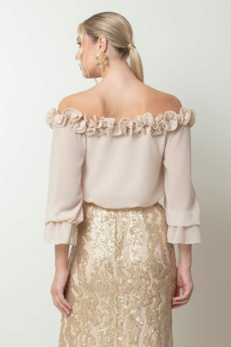Blusa Betina Beige
