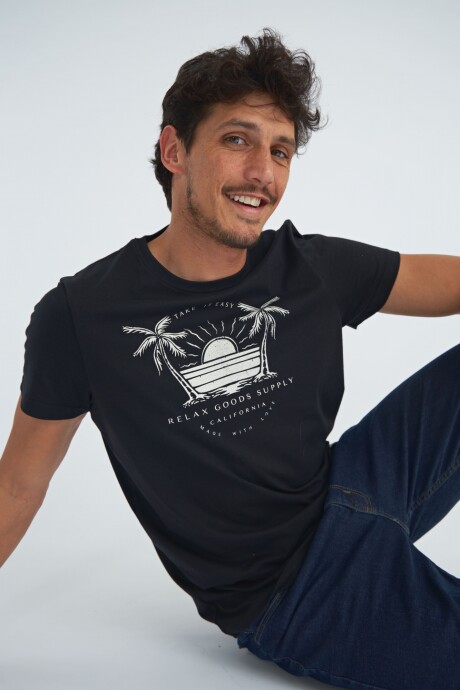 Remera Relax Negro