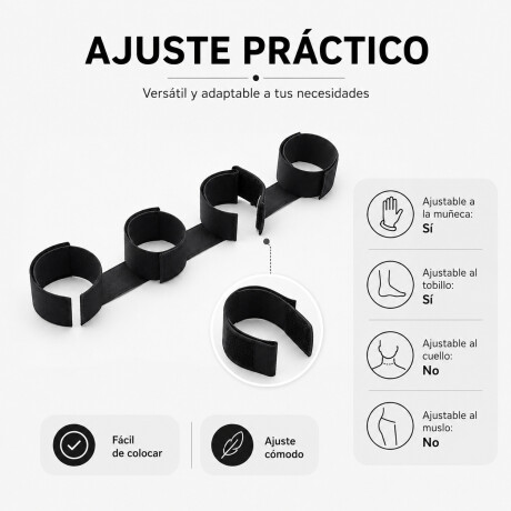 Amarre Inmovilizador de Muñecas y Tobillos Amarre Inmovilizador de Muñecas y Tobillos