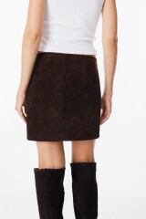 Falda Elyra Marron