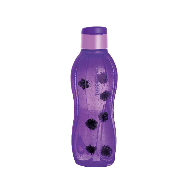 BOTELLA ECO TWIST TUPPERWARE CON PICO 1 LT VIOLETA Y LILA