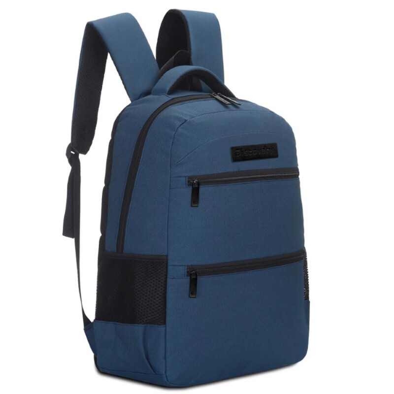 Mochila urbana Discovery clásica 15994 con porta Notebook Azul